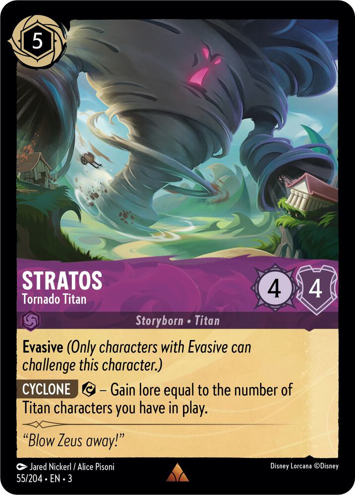 Stratos - Tornado Titan Rare Into the Inklands 55/204 NM
