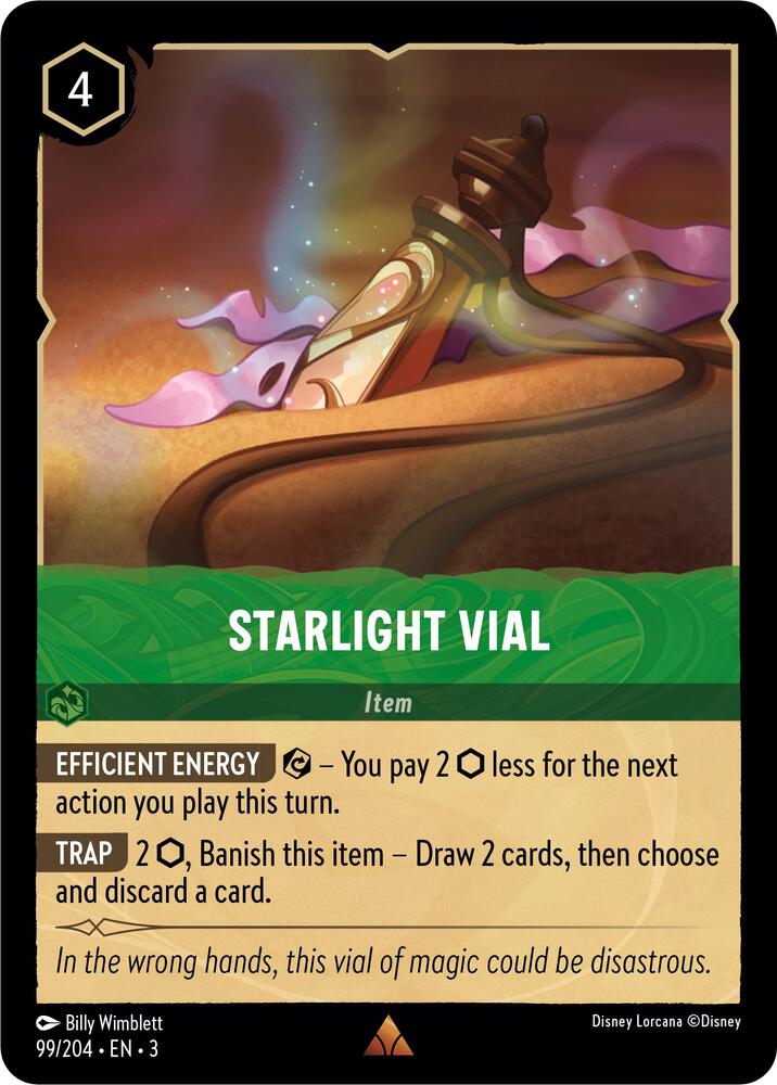 Starlight Vial Rare Into the Inklands 99/204 NM