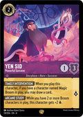 Yen Sid - Powerful Sorcerer Legendary Ursula's Return 59/204 NM