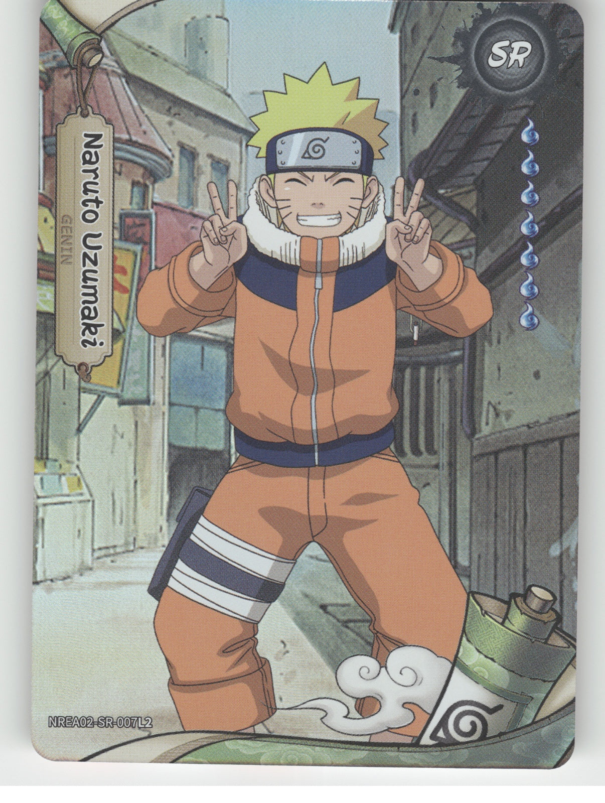 Naruto Uzumaki Base SR Earth Scroll Series 2 007L2 NM front