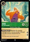 Zeus - Mr. Lightning Bolts Super Rare Ursula's Return 92/204 NM