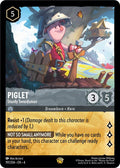 Piglet - Sturdy Swordsman Legendary Ursula's Return 191/204 NM
