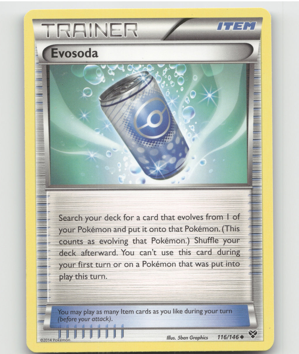 Evosoda Uncommon XY Base Set 116/146 LP