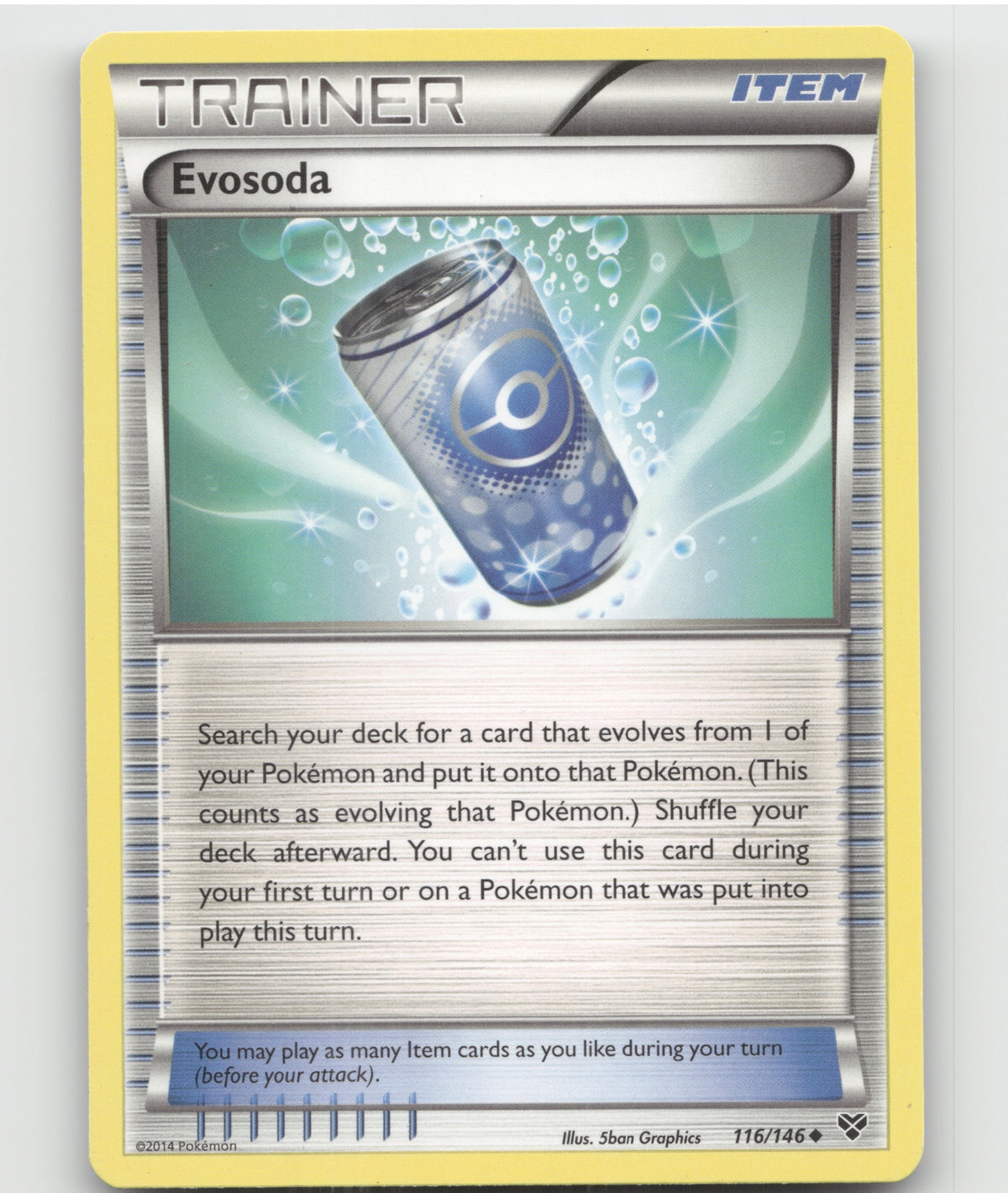 Evosoda Uncommon XY Base Set 116/146 LP
