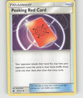 Peeking Red Card Uncommon SM - Crimson Invasion 97/111 NM