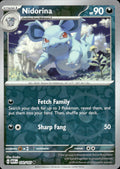 Nidorina Reverse Holo Uncommon SV: Scarlet & Violet 151 030/165 NM