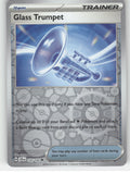 Glass Trumpet Reverse Holo Uncommon SV: Prismatic Evolutions 110/131 NM