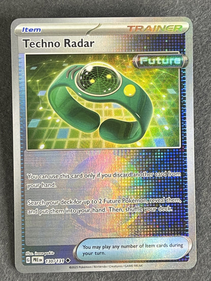 Techno Radar 2025 Prismatic Evolutions #130/131 Near Mint