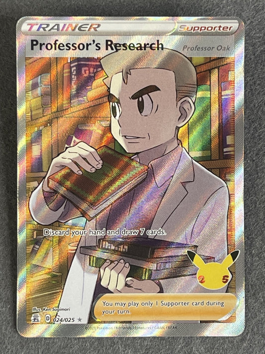 Professor's Research 2021 Celebrations #024/025 Near Mint