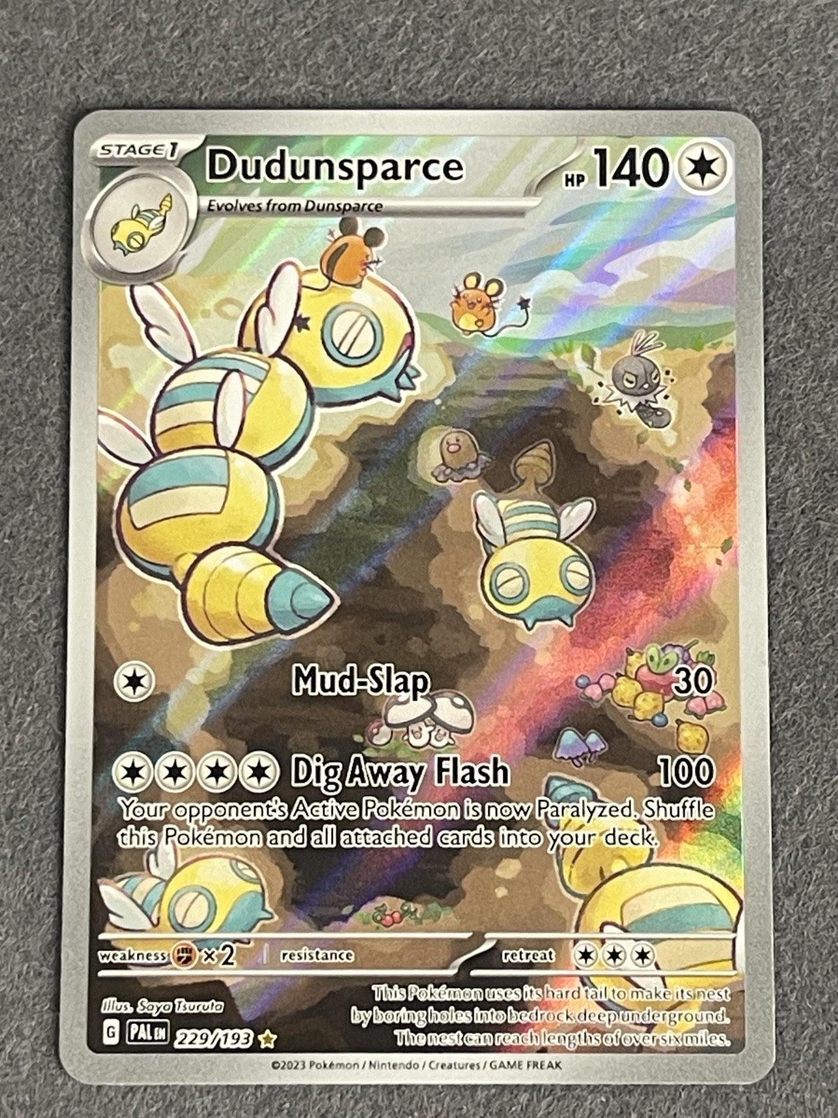 Dudunsparce 2023 Snow Hazard (JP) #083/071 Near Mint