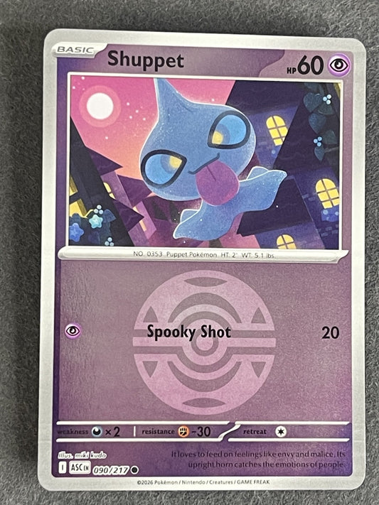 Shuppet 2026 Ascended Heroes #090/217 Near Mint