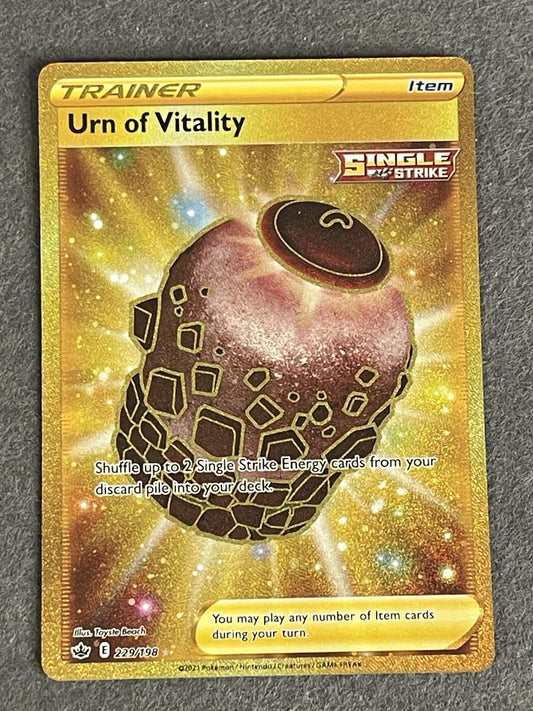 Urn of Vitality 2021 Chilling Reign #229/198 Near Mint