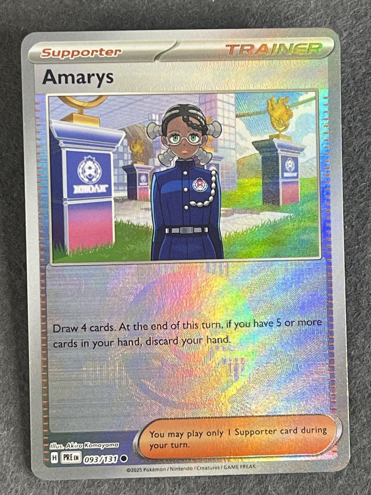 Amarys 2025 Prismatic Evolutions #093/131 Near Mint