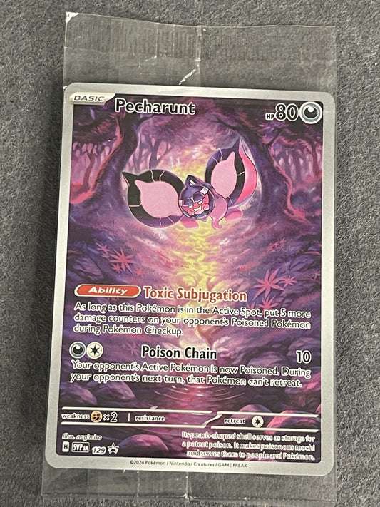 Pecharunt 2024 SVP Black Star Promo #129 Near Mint