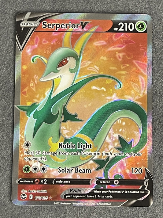 Serperior V 2022 Silver Tempest #170/195 Near Mint