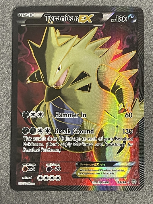 Tyranitar EX 2015 Ancient Origins #91/98 Lightly Played