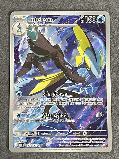Inteleon 2025 Mega Evolution #142/132 Near Mint