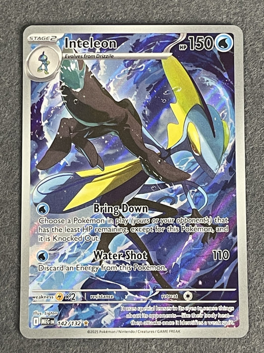 Inteleon 2025 Mega Evolution #142/132 Near Mint