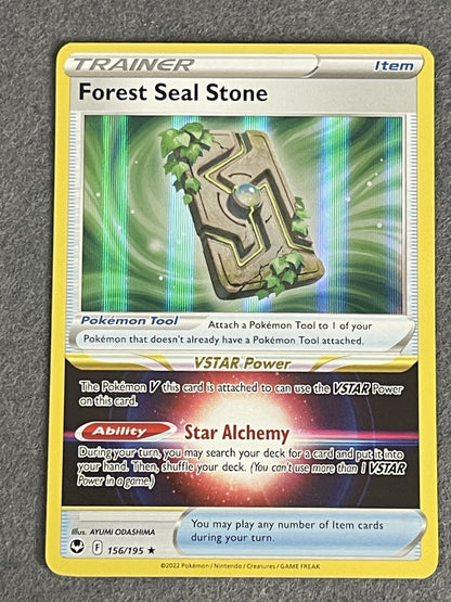 Forest Seal Stone 2022 Silver Tempest #156/195 Near Mint