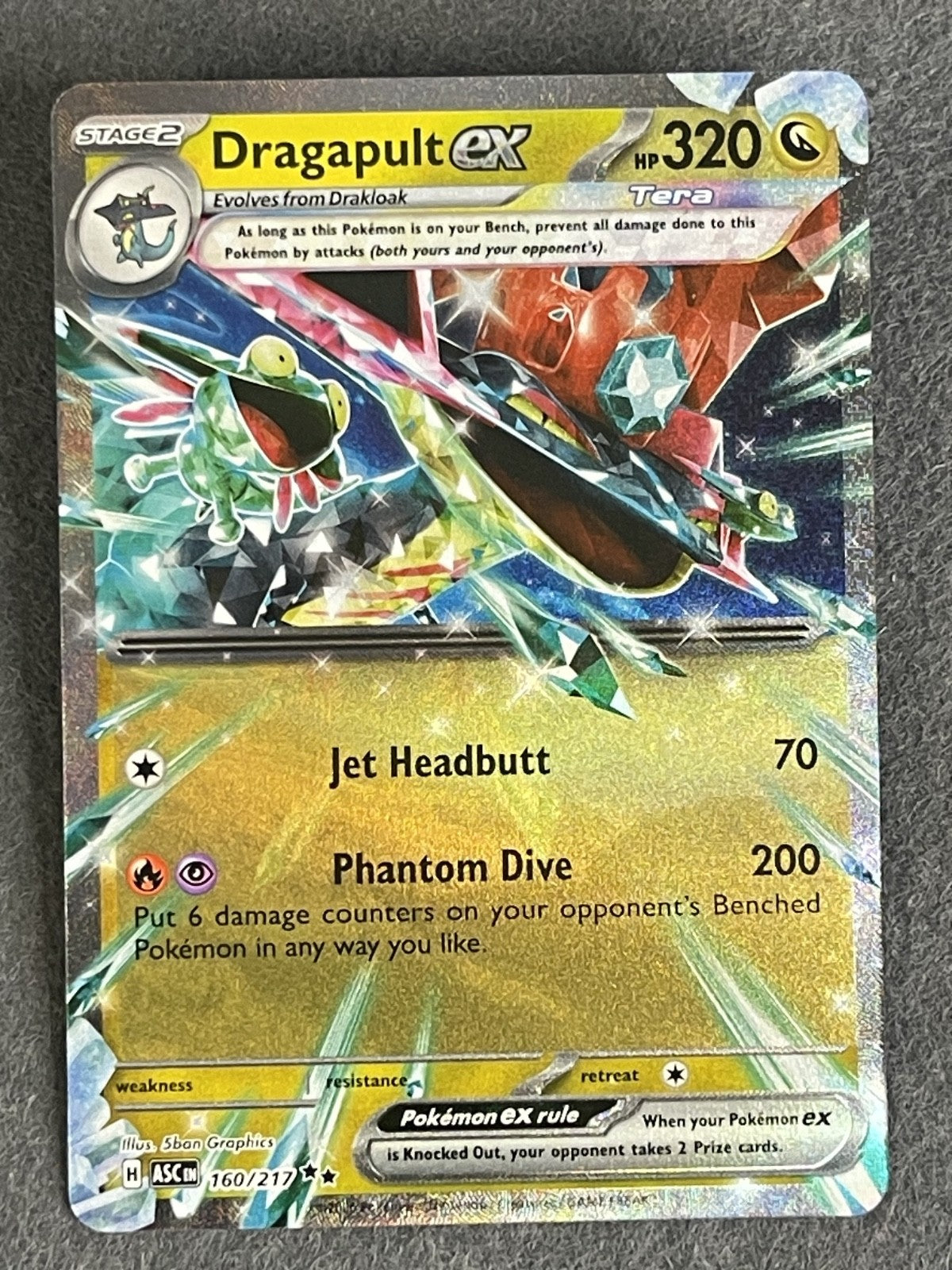 Dragapult ex 2026 Ascended Heroes #160/217 Near Mint