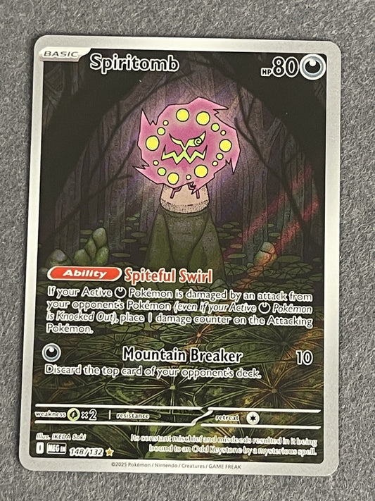 Spiritomb 2025 Mega Evolution #148/132 Near Mint