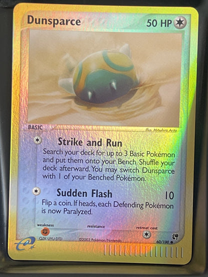 Dunsparce 2003 EX Sandstorm #60/100 Near Mint
