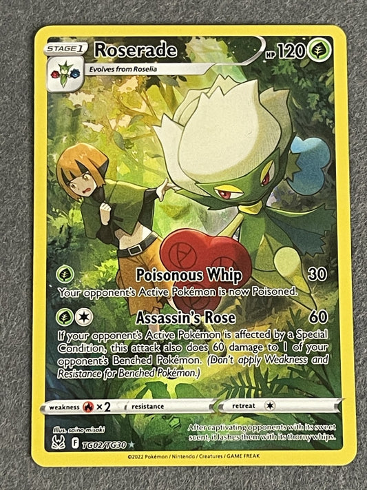 Roserade 2022 Lost Origin #TG02/TG30 Near Mint