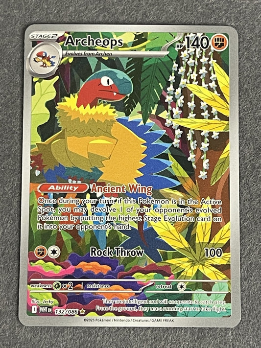 Archeops 2025 White Flare #132/086 Near Mint