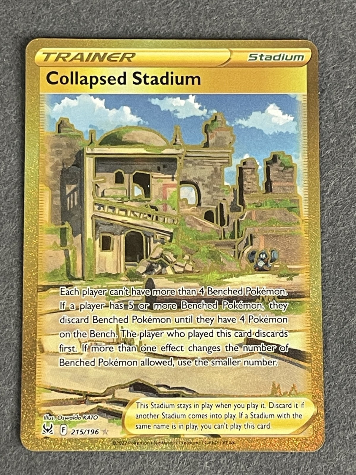 Collapsed Stadium 2022 Lost Origin #215/196 Lightly Played
