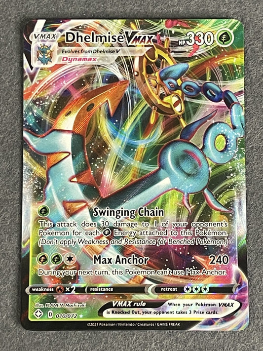 Dhelmise VMAX 2021 Shining Fates #010/072 Near Mint