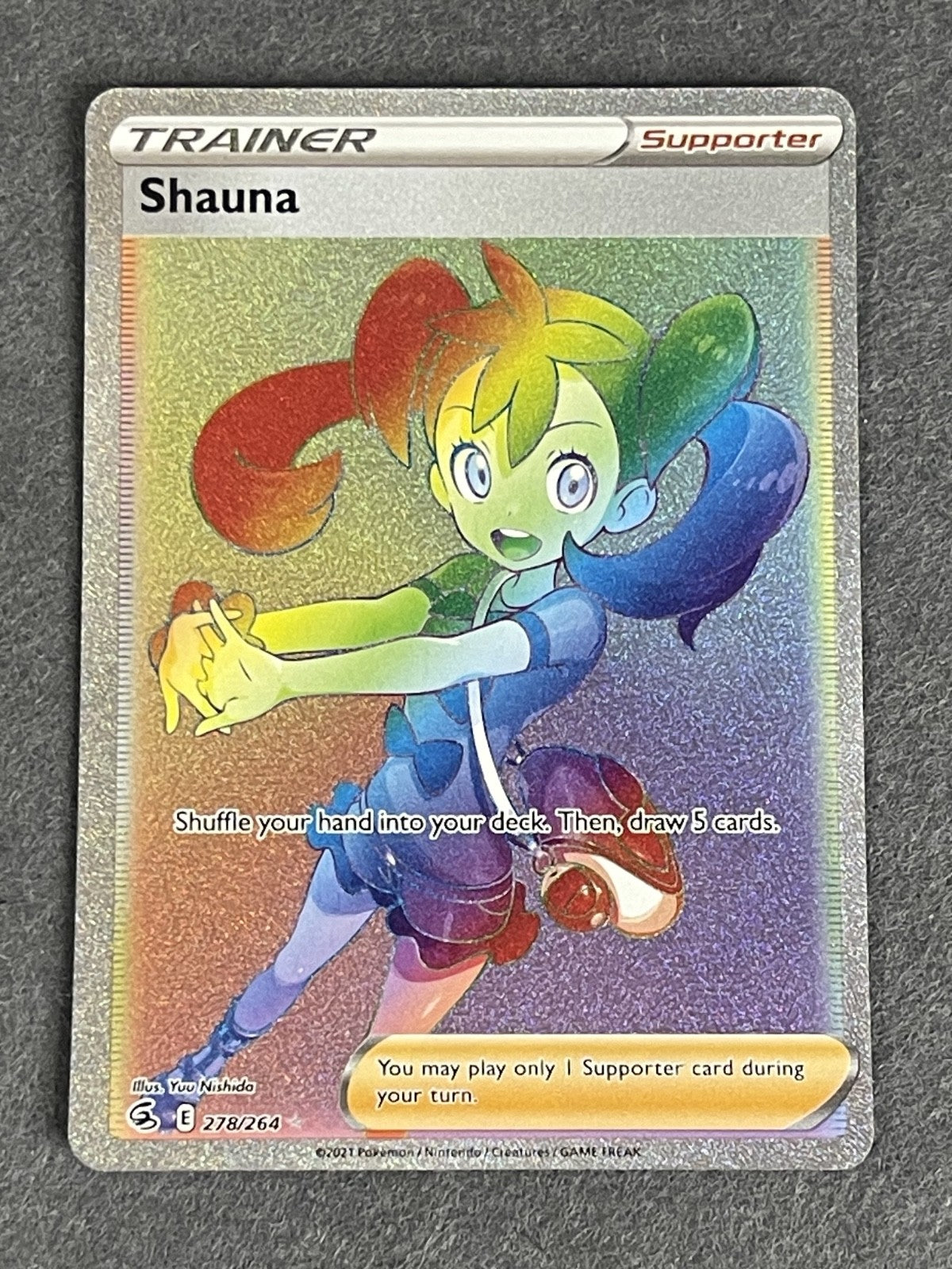 Shauna 2021 Fusion Strike #240/264 Near Mint