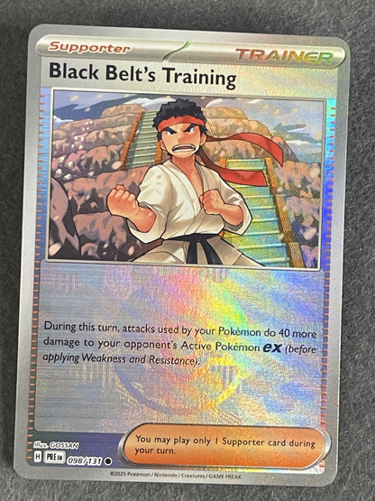 Black Belt's Training 2025 Prismatic Evolutions #097/131 Near Mint