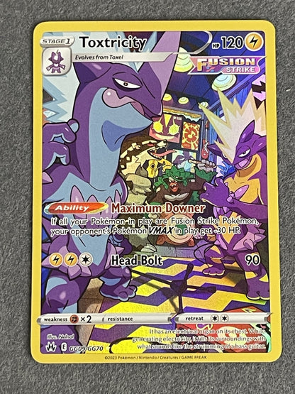 Toxtricity 2023 Crown Zenith #GG09/GG70 Near Mint