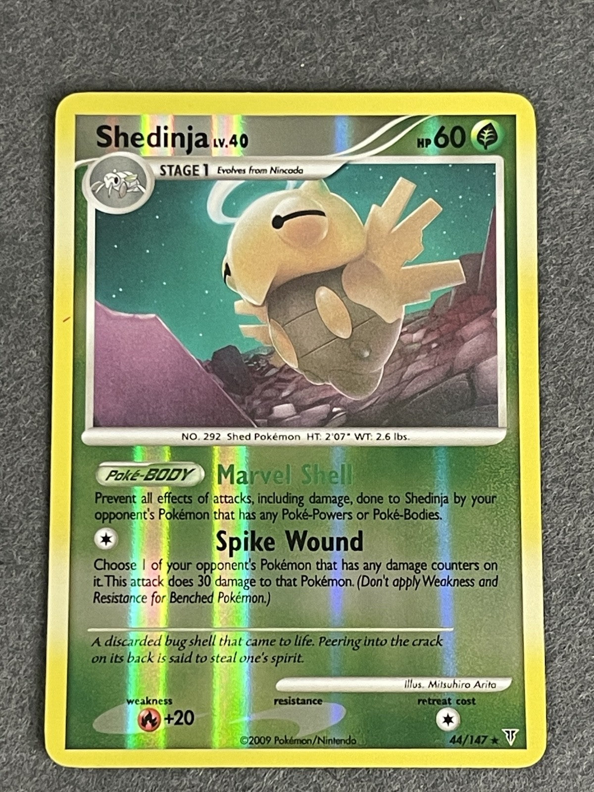 Shedinja 2009 Supreme Victors #44/147 Lightly Played