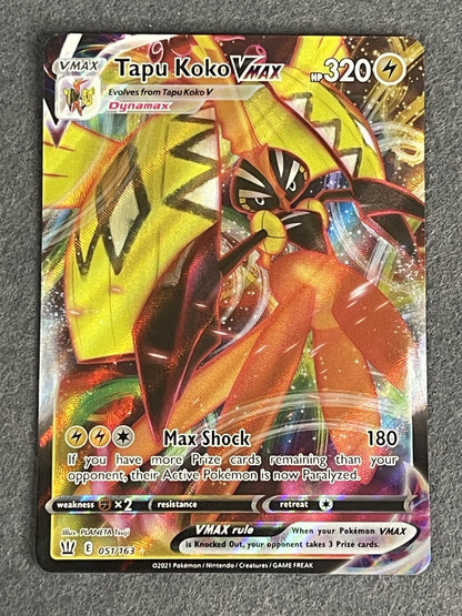Tapu Koko VMAX 2021 Start Deck 100 (JP) #150/414 Near Mint