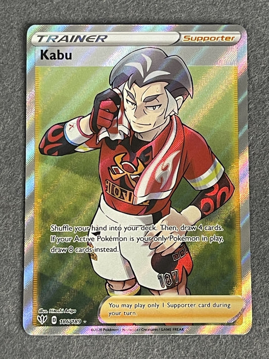 Kabu 2020 Darkness Ablaze #186/189 Near Mint