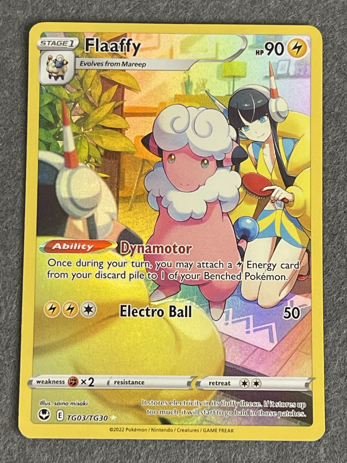 Flaaffy 2022 Silver Tempest #TG03/TG30 Near Mint