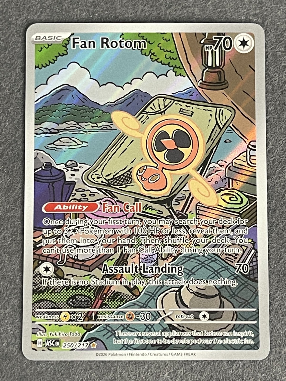 Fan Rotom 2026 Ascended Heroes #250/217 Near Mint