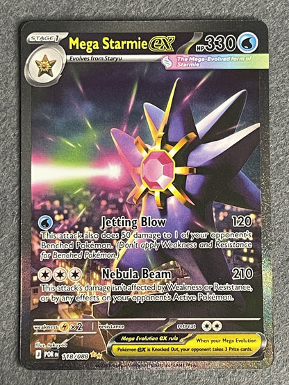 Mega Starmie ex Perfect Order #118/088 Near Mint