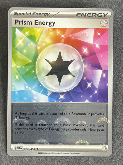 Prism Energy 2025 Black Bolt #086/086 Near Mint