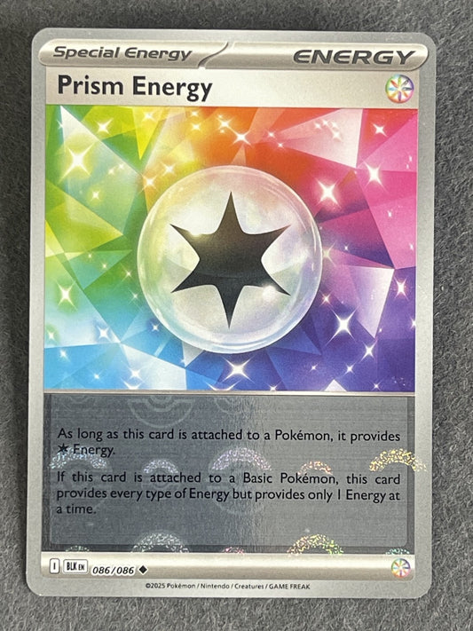 Prism Energy 2025 Black Bolt #086/086 Near Mint