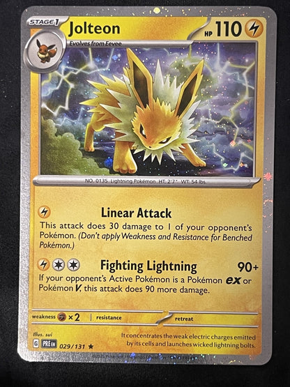 Jolteon 2025 Prismatic Evolutions #029/131 Near Mint