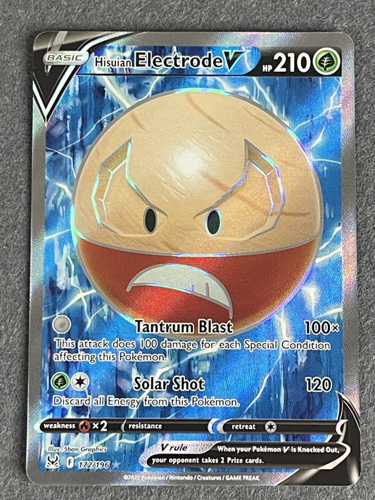 Hisuian Electrode V 2022 Dark Phantasma (JP) #078/071 Near Mint