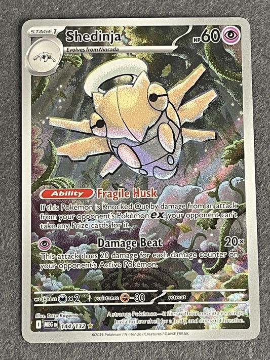 Shedinja 2025 Mega Evolution #144/132 Near Mint