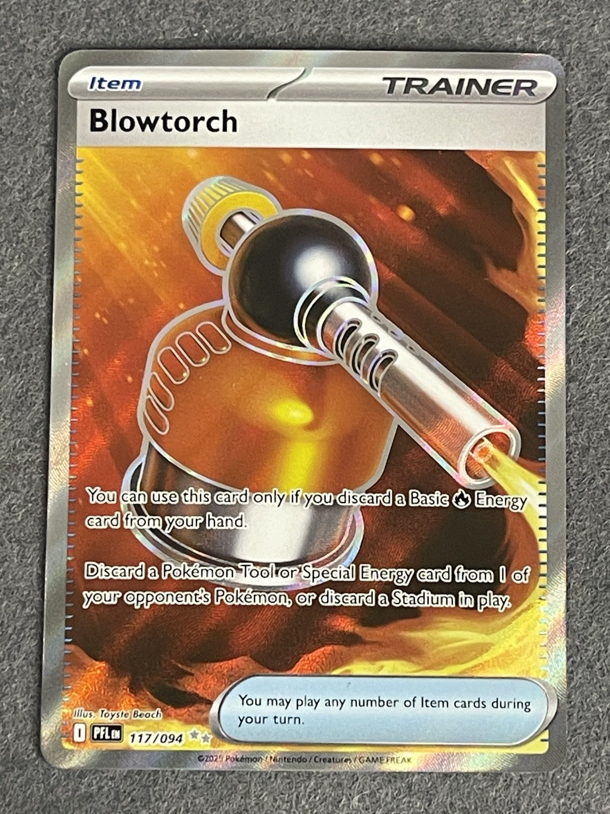 Blowtorch 2025 Inferno X (JP) #101/80 Near Mint