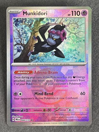 Munkidori 2025 Prismatic Evolutions #044/131 Near Mint