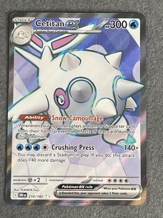Cetitan ex 2025 The Glory of Team Rocket (JP) #113/098 Near Mint