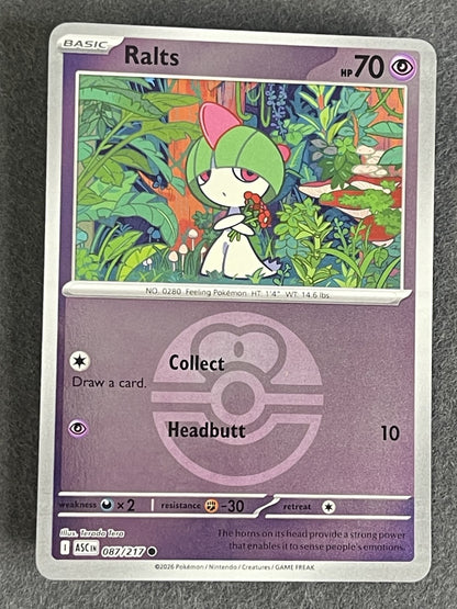 Ralts 2025 MEGA Dream ex (JP) #069/193 Near Mint