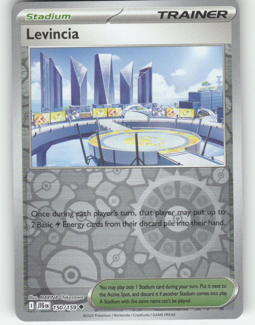 Levincia Reverse Holo Uncommon SV09: Journey Together 150/159 NM