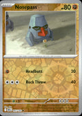 Nosepass Reverse Holo Common SV10: Destined Rivals 097/182 NM